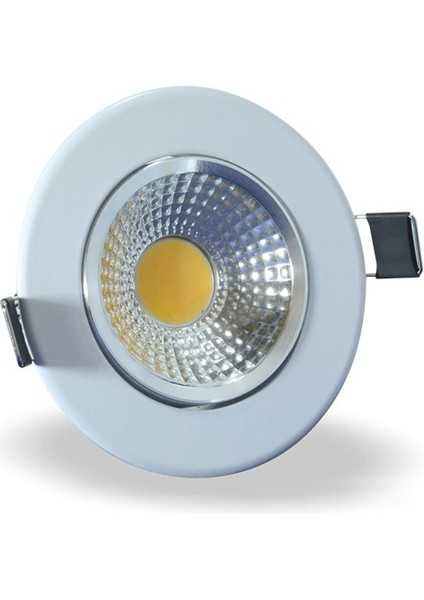 5W Cob Led Spot Beyaz Kasa Günışığı Trafolu (4 Adet Paket)