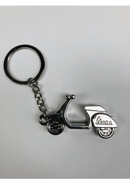 Oto Araba Krom Vespa Anahtarlık Metal N11.6627