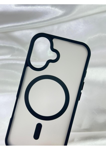 iPhone 16 - Yükseltilmiş Kamera Korumalı Buzlu Sararmaz Kablosuz Magsafe Özellikli Vio Kılıf fırsatları