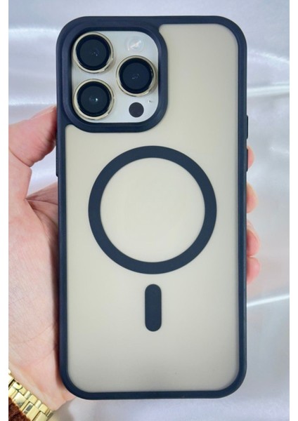 iPhone 16 Pro - Yükseltilmiş Kamera Korumalı Buzlu Sararmaz Kablosuz Magsafe Özellikli Vio Kılıf fiyatları