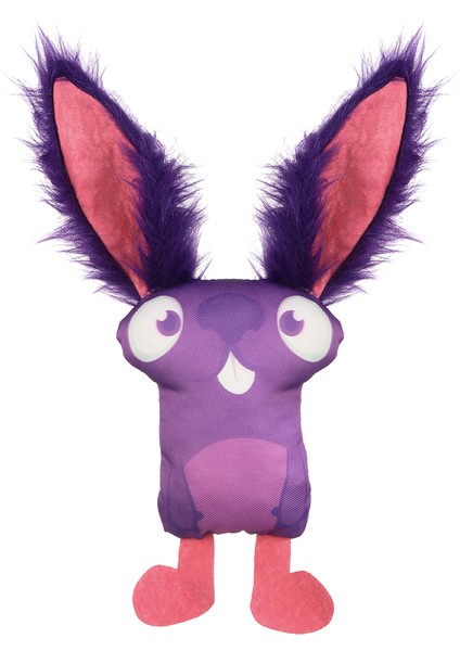 Şaşkın Tavşan Baskılı Köpek Oyuncağı