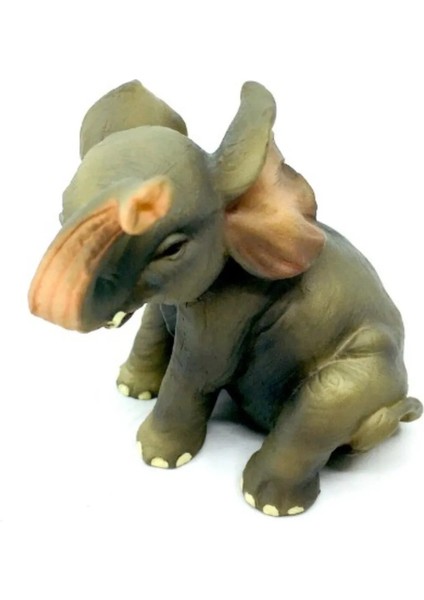 Veronese Poliserin Biblo Hayvanlar Alemi Serisi Wise Bebek Fil 8,9 x 7 cm Sevimli 1 Adet indirimleri