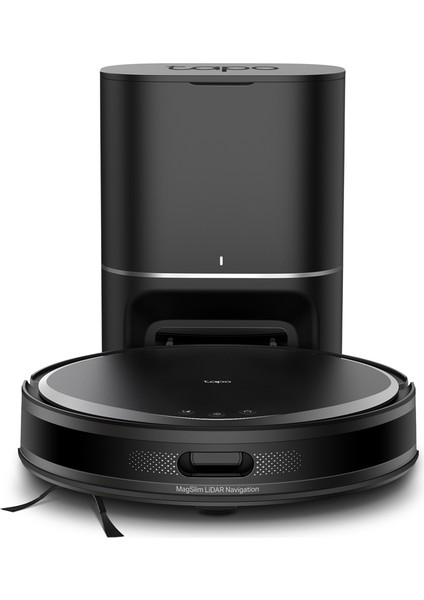 Tapo RV20 Max Plus, 83MM Ince Tasarım, Magslim Lidar Navigasyon, 5300PA Yüksek Vakum Güçlü, Akıllı Otomatik Boşaltma Ünitesi, Tapo Iq, Robot Süpürge ve paspas