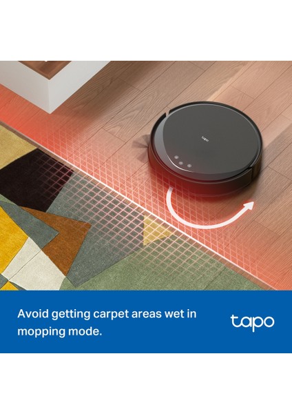 Tapo RV20 Max Plus, 83MM Ince Tasarım, Magslim Lidar Navigasyon, 5300PA Yüksek Vakum Güçlü, Akıllı Otomatik Boşaltma Ünitesi, Tapo Iq, Robot Süpürge ve paspas