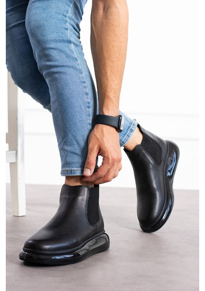 Angeles Erkek Bot Siyah fırsatları