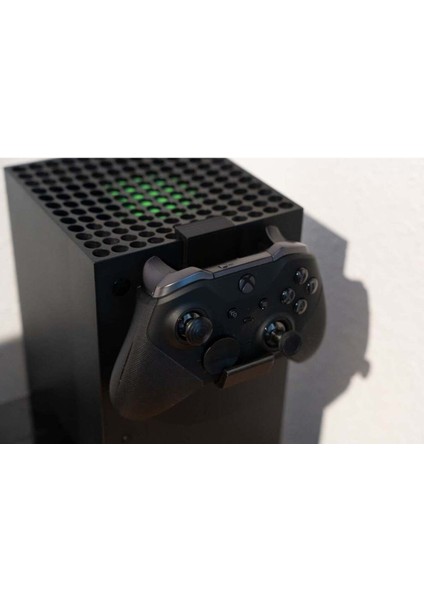 Xbox Series x Joystick Uyumlu Standı Siyah Renk Xbox Series x Uyumlu Konsol Standı