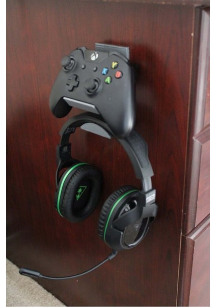 Xbox One Konsol ve Kulaklık Standı Siyah Renk Joystick Standı