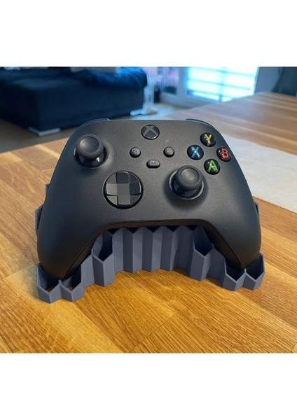 Xbox Joystcik Standı Siyah Renk Xbox Uyumlu Konsol Standı Hexagonal