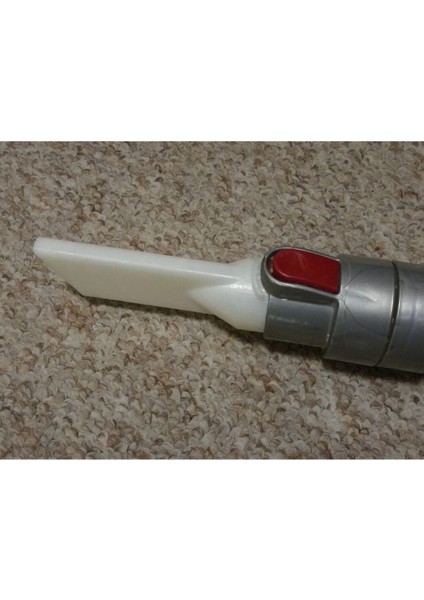 Dyson Uyumlu Elektrikli Süpürge Ucu Beyaz Renk