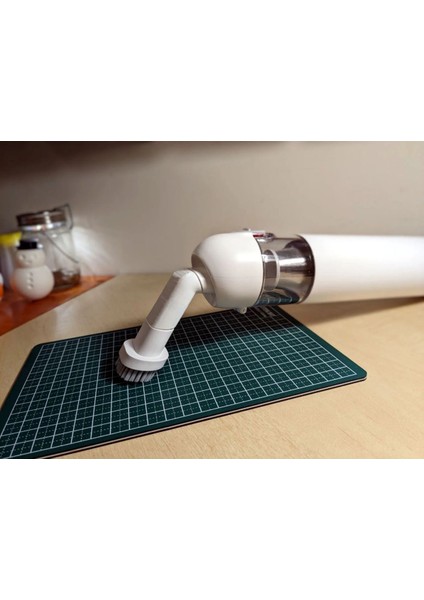 Xiaomi Lampara Xiaomi Mi Vacuum Cleaner Mini Şarjlı Süpürge Için 60 Derece Aparat Beyaz Renk
