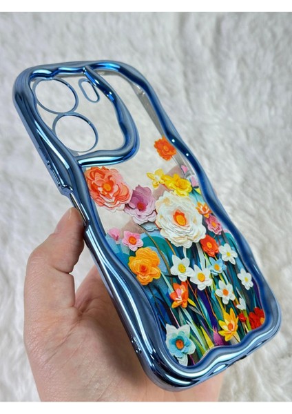 Xiaomi Redmi 13C - Renkli Çiçek Tasarımlı Kamera Korumalı Şık ve Modern Tasarımlı Bloss Kılıf modelleri