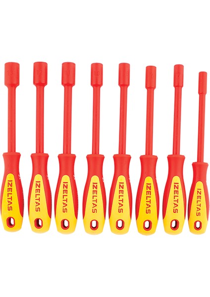 Izeltaş Izoleli Lokma Uçlu Tornavida Seti 8 Parça fiyatları