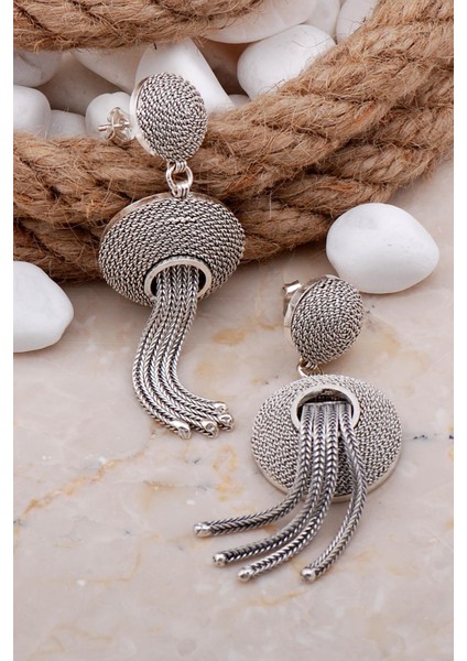 Telkari Tel Sarma Gümüş Set 1586 fiyatları