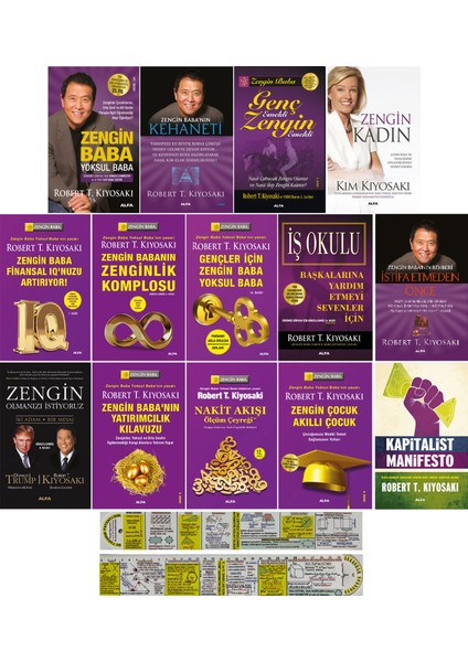 Robert T. Kiyosaki Külliyatı 14 Kitap (Matematik Öğreten Cetvel)