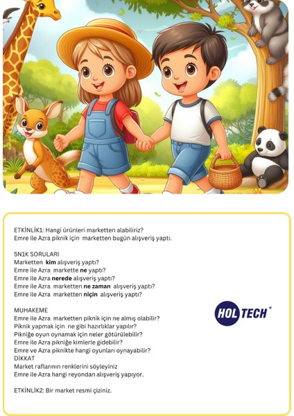 5N1K Muhakeme ve Değerler Eğitimi Seti