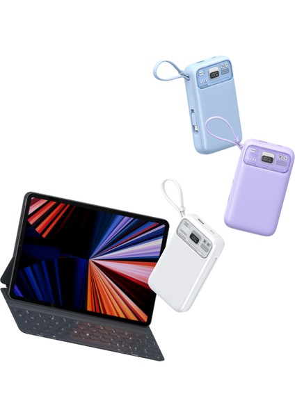NT-PW34 20W + 15W Pd 15W 10000 Mah Taşınabilir Powerbank