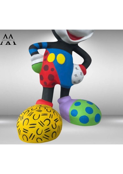 Mickey Mouse Pop Art Dekoratif Obje 25 cm