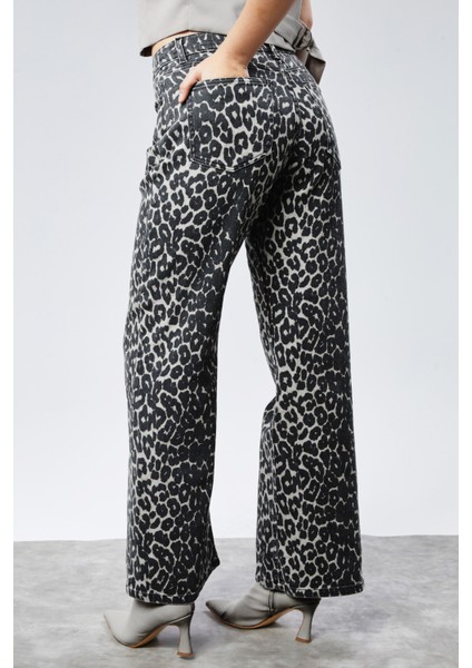 Cedy Denım Yüksek Kalite Kadın Palazzo Yüksek Bel Cotton Jean Pantolon indirimleri