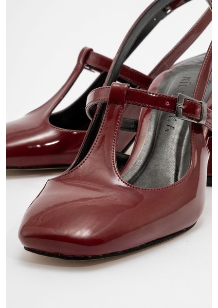 Acron Bordo Rugan Tokalı Kadın Ayakkabı fiyatları