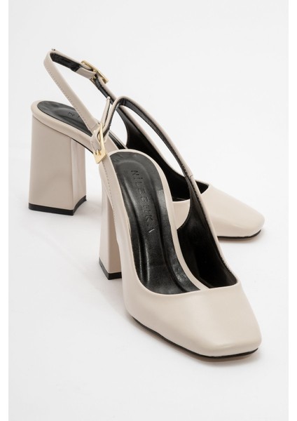 PESCA Bej Cilt Gova Kadın Ayakkabı modelleri