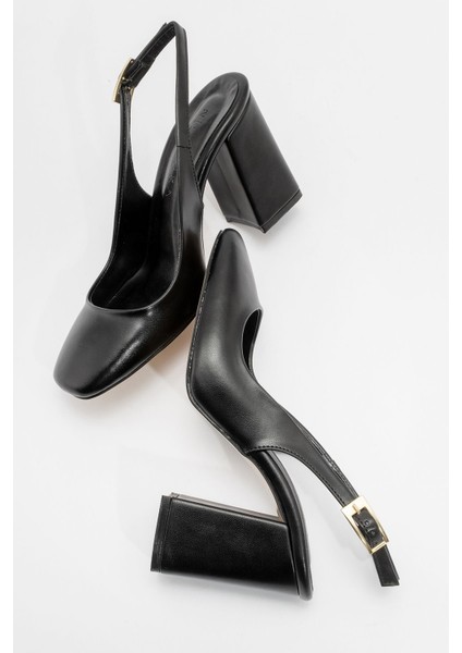 PESCA Siyah Cilt Gova Kadın Ayakkabı indirimleri