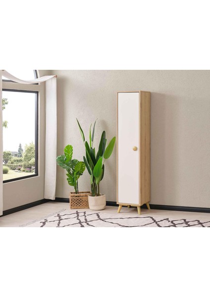 Domino Tek Kapılı Dolap