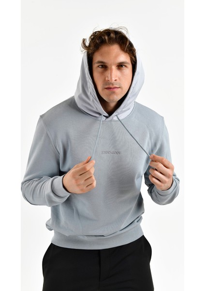Rafined Workday Erkek Mavi Sweatshirt (BCS2445-03)