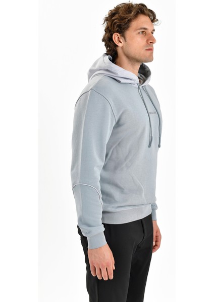 Rafined Workday Erkek Mavi Sweatshirt (BCS2445-03)