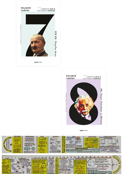 Felsefe Tarihi 7. 8. Set (Matematik Öğreten Cetvel) - Umberto Eco