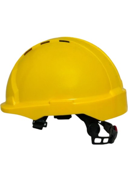 HB100 Standart Baret (Sarı) – Dayanıklı Başlık + Kulak Tıkacı