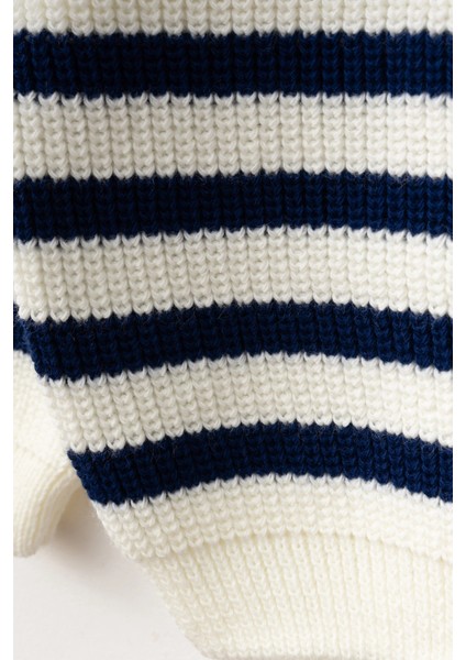 Çizgili Triko Kazak 4099 modelleri