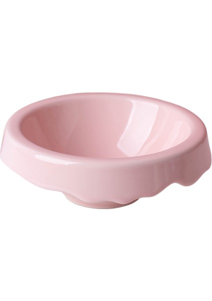 Seramik Kedi Kabı Siyah Çene Önleyici Pet Kase (Yurt Dışından)