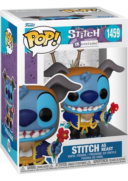 Disney Stitch In Costume - Stitch As Beast NO:1459