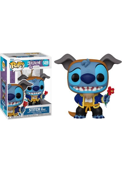 Disney Stitch In Costume - Stitch As Beast NO:1459