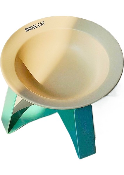 Seramik Kedi Kabı Siyah Çene Önleyici Pet Kase (Yurt Dışından)