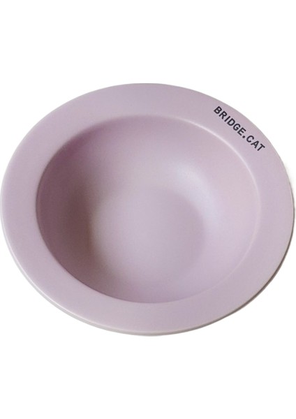 Seramik Kedi Kabı Siyah Çene Önleyici Pet Kase (Yurt Dışından)