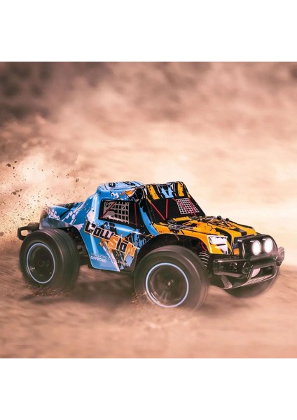 1;16 40KM/H Hız Yapan 4x4 Uzaktan Kumandalı Metal Iç Aksamlı Rc Araba