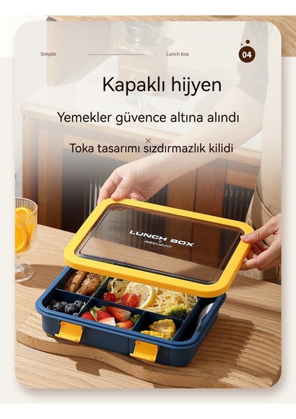 Öğle Yemeği Kutusu Bölmeli Öğle Yemeği Kutusu Taşınabilir Çocuk Yalıtımlı (Yurt Dışından) fiyatları