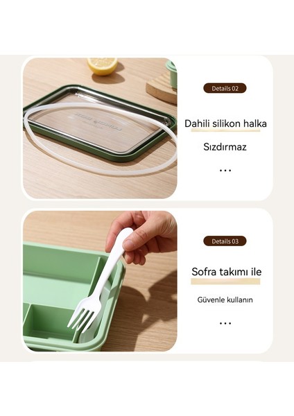 Öğle Yemeği Kutusu Bölmeli Öğle Yemeği Kutusu Taşınabilir Çocuk Yalıtımlı (Yurt Dışından) modelleri