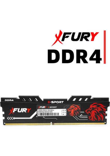 E-Sport 8gb 3600MHZ DDR4 Masaüstü Ram Bellek
