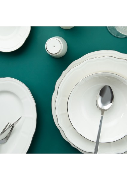 Tiffany Platin 30 Parça 6 Kişilik Yemek Takımı fırsatları