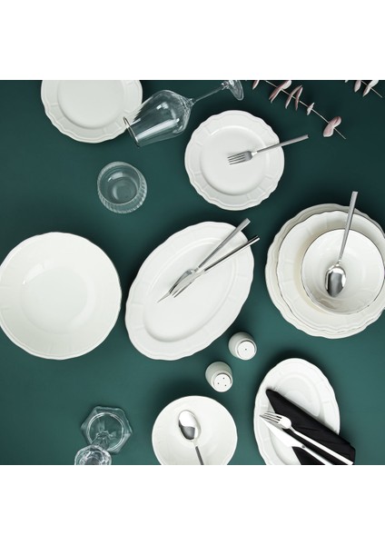 Tiffany Platin 30 Parça 6 Kişilik Yemek Takımı indirimleri