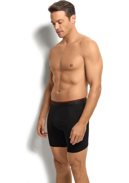 268 Erkek 3'lü Pamuklu Likralı Uzun Boxer fiyatları