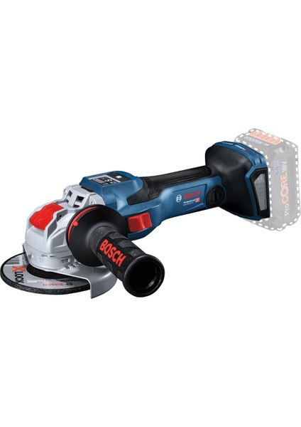 Akülü Avuç Taşlama Makinesi X-Lock Gwx 18V-15 Sc (Aküsüz) (125 Mm) - 06019H6500