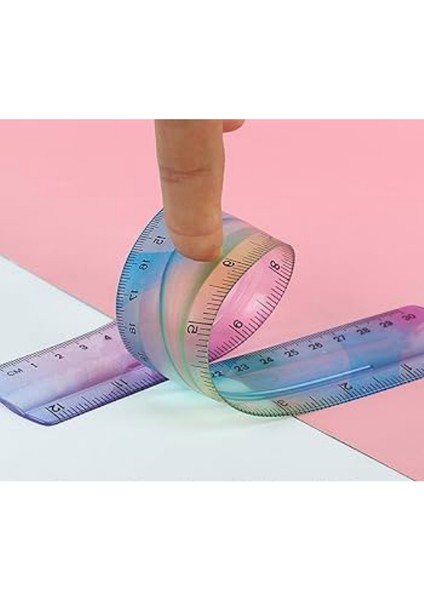 20 cm Kırılmaz Esnek Cetvel Takımı 3 Lü Set fiyatları