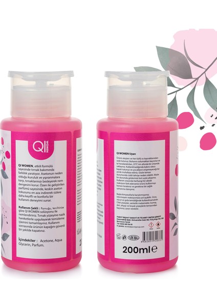 Besleyici Oje Çıkarıcı Pompalı Aseton 200ML modelleri