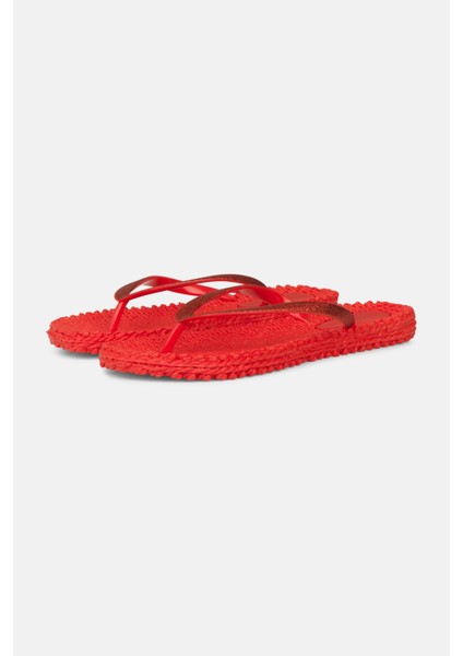 Ilse Jacobsen - CHEERFUL01 - Flip Flop With Glitter-Deep Red