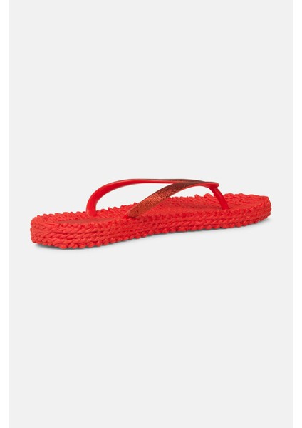 Ilse Jacobsen - CHEERFUL01 - Flip Flop With Glitter-Deep Red
