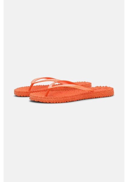 Ilse Jacobsen - CHEERFUL01 - Flip Flop With Glitter-Hot Orange