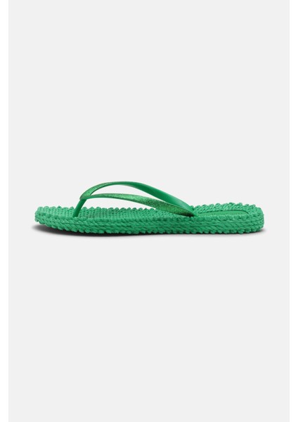Ilse Jacobsen - CHEERFUL01 - Flip Flop With Glitter-Fern Green